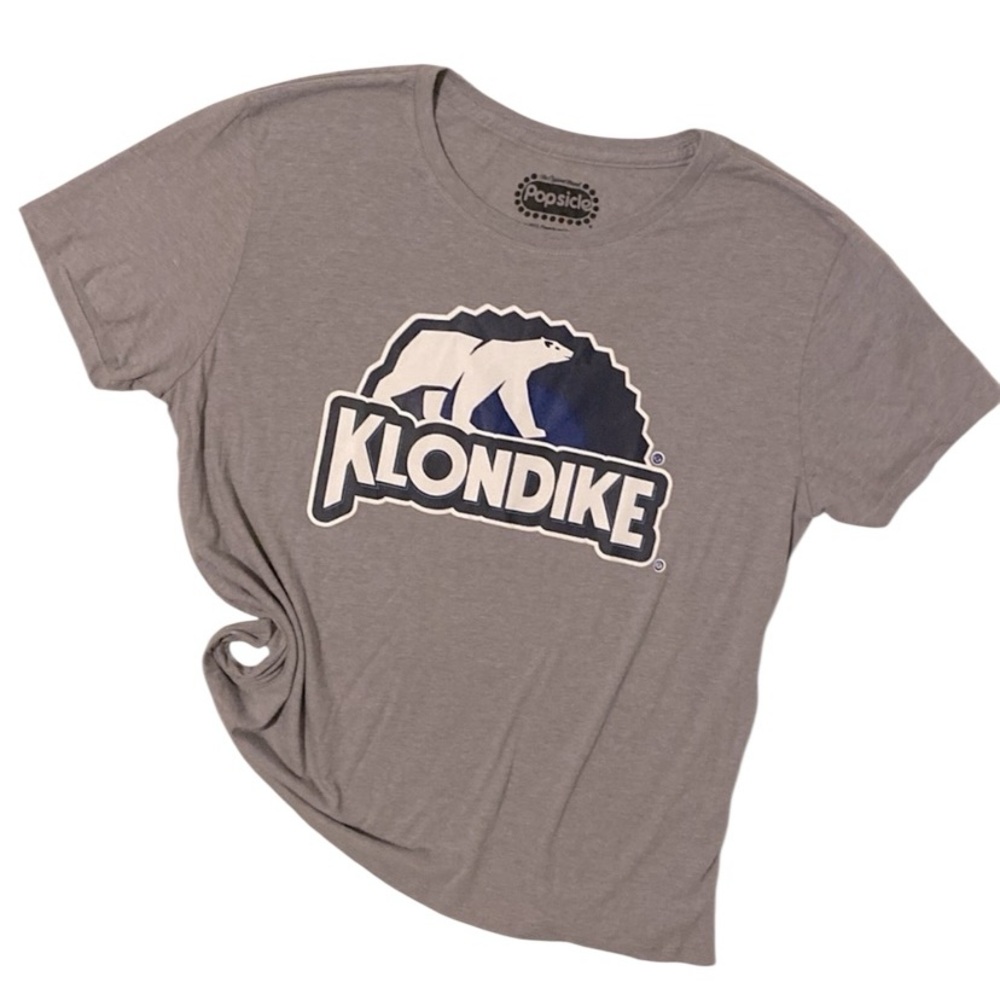 Klondike Logo/Graphic T-shirt. NWOT Box Fit. Sz. XL Popsicle Brand.
